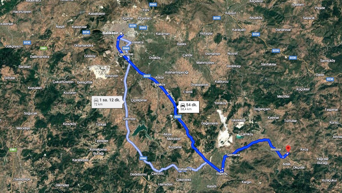 BALIKESİR BİGADİÇ HİSAR KÖYÜNDE 620 M²  TARLAMIZ SATILIKTIR. - BALIKESİR BİGADİÇ fotoğraf 2